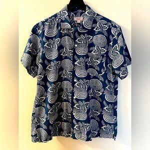 J Crew - Wallace and Barnes floral print shirt